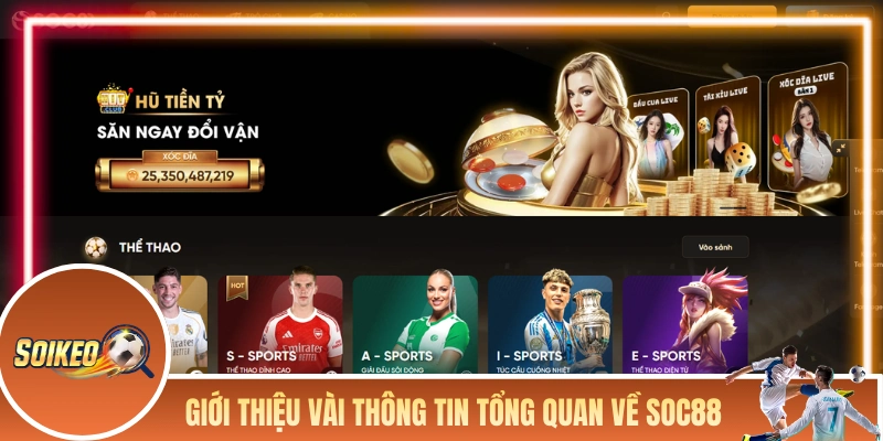 Giới thiệu vài thông tin tổng quan về SOC88